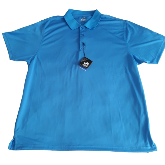 Ahead USA Extreme XL Blue Performance Polo Shirt - Picture 1 of 17